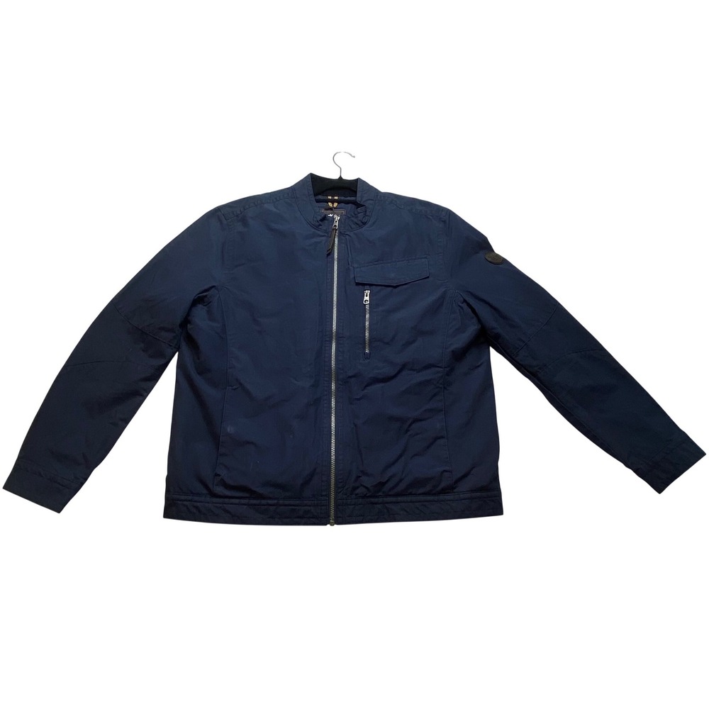 Timberland Earthkeepers Mens XL Blue Sherpa Lined Full Zip Jacket TB0A1MWZ
